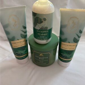 therapy Eucalyptus Mint Body Care Set